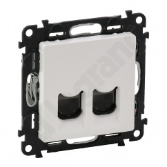 VALENA LIFE GNIAZDO 2 x RJ 45 kat. 5e UTP BIAŁE VALENA LIFE GNIAZDO 2 x RJ 45 kat. 5e UTP BIAŁE