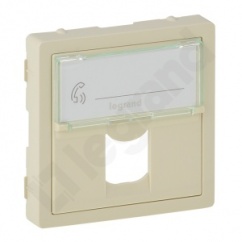 VALENA LIFE PLAKIETKA GNIAZDA 1 x RJ 12 KREMOWA VALENA LIFE PLAKIETKA GNIAZDA 1 x RJ 12 KREMOWA