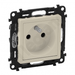 VALENA LIFE GNIAZDO 2 P+Z Z PRZESŁONĄ Z SZYBKIEGO PRZYŁĄCZANIA KREMOWE 16 A – 250 V VALENA LIFE GNIAZDO 2 P+Z Z PRZESŁONĄ Z SZYBKIEGO PRZYŁĄCZANIA KREMOWE 16 A – 250 V