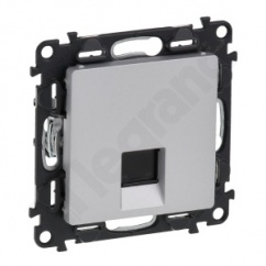 VALENA LIFE GNIAZDO 1 x RJ 45 kat. 5e FTP ALUMINIUM VALENA LIFE GNIAZDO 1 x RJ 45 kat. 5e FTP ALUMINIUM