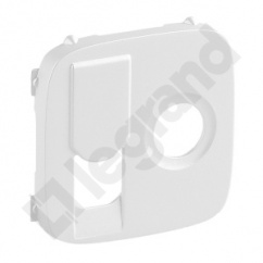 Valena Allure - Plakietka gniazd TV+RJ45 PERŁOWA Valena Allure - Plakietka gniazd TV+RJ45 PERŁOWA