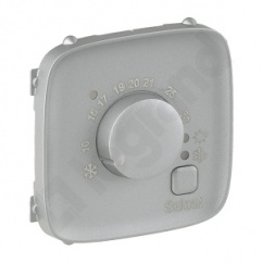 Valena Allure - Plakietka termostatu pokojowego ALUMINIUM