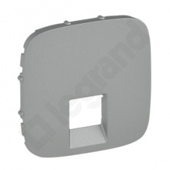 Valena Allure - Plakietka gniazda RJ45 ALUMINIUM