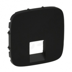 Valena Allure - Plakietka gniazda RJ45 CZARNA